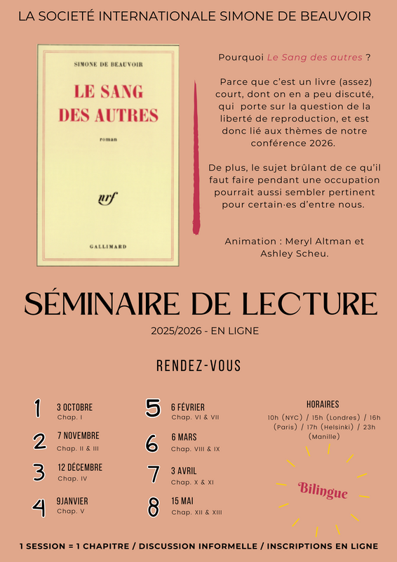 Revue - Simone de Beauvoir Studies - Journal tweet media
