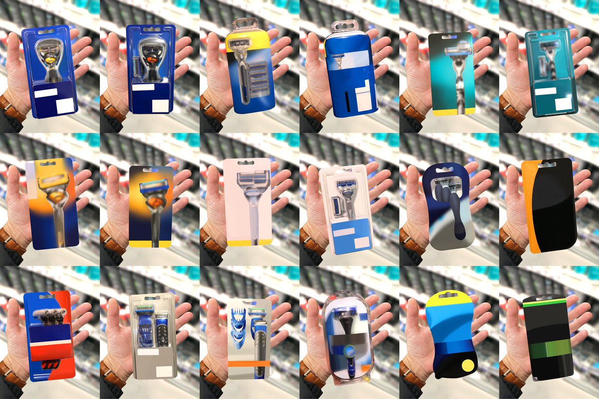 whatsontheshel1's tweet photo. Brandless razor packages on a supermarket shelf.

https://t.co/Pna2vaWZmn

#Razor #Shaving #Grooming #MensCare #PersonalCare #Supermarket #RetailShelf #MinimalPackaging #Gillette #WilkinsonSword #Bic #Schick #Dorco #Feather https://t.co/VtYFvhpKms