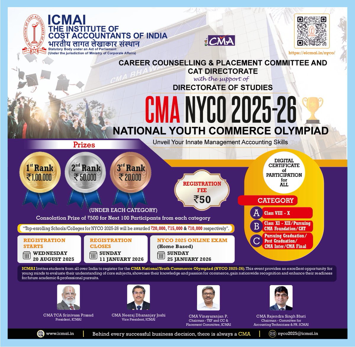 The Institute of Cost Accountants of India tweet media