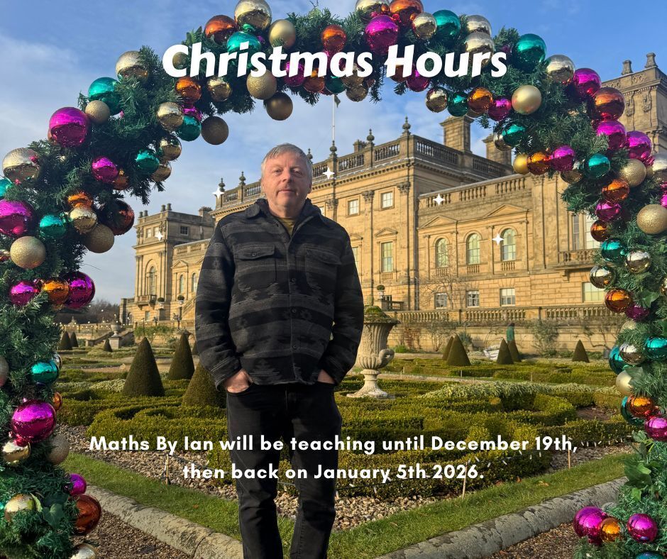 It's the time to share my festive opening times. I'll be closed for classes &amp; teaching after December 19th and reopen on Jan 5th.

It will be time for some family time and a little planning for 2026. Please do get in touch with enquiries, but I may not reply until the new year.