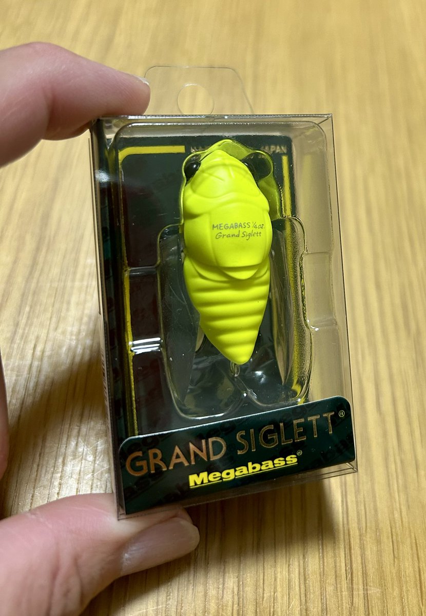 yc3tdEV4UW89oAj's tweet photo. 来たよー😉
アピールルアー✨️🐟💨
 #Megabass
 #GRANDSIGLETT
 #DOCHART https://t.co/p0V0e4xBdW