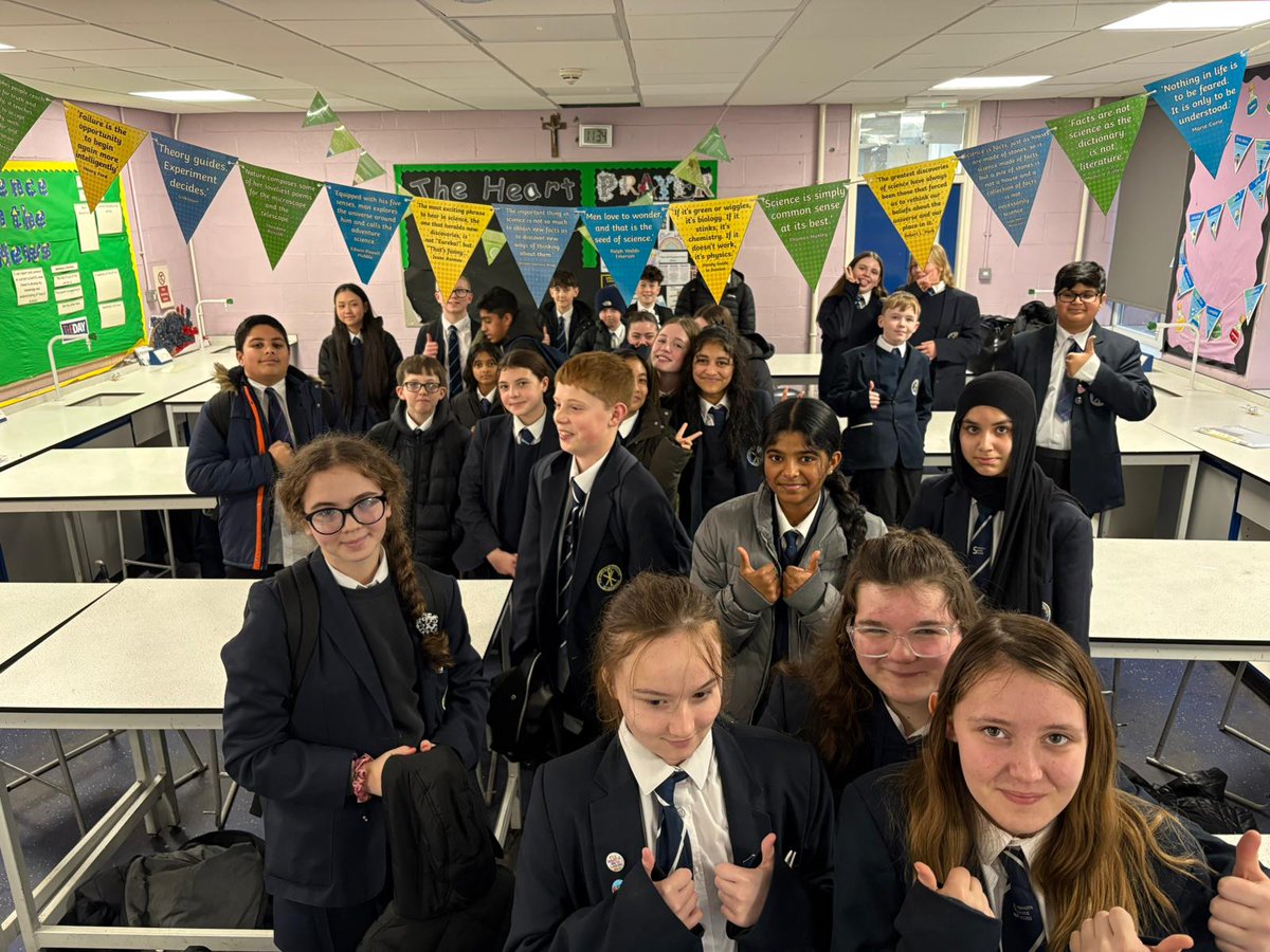 St Gabriel’s Science tweet media