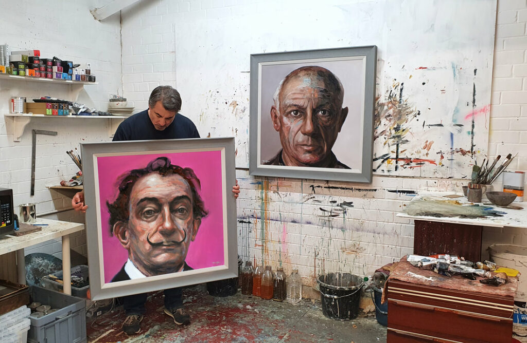 trevorjonesart's tweet photo. 🎉 Gm. 5 years ago today “Collision”, my epic collab with @muratpak dropped on @niftygateway, generating $1.3M in sales in 24 hours.

It brought together two very different practices: my background in (messy) oil painting and Pak’s minimalist, system-driven digital language. The project explored the tension between physical and digital, intuition and mechanism.

Released in layered stages, from open editions to 1/1s and physical paintings and prints tied to NFTs, the structure itself became part of the artwork, challenging how collectors thought about process and value. The response was intense, and the drop became a defining 2020 signal that NFTs were evolving into a serious new art frontier.

History moves fast, but some moments still echo. Collision was definitely one of them.