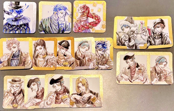 【色紙アンケート🖋️】

会場でお迎えしたい色紙を教えてください👇
1人1回投票でお願いします

#twstファンアート 
#COMICCITY東京152 
#COMICCITY東京152お品書き 