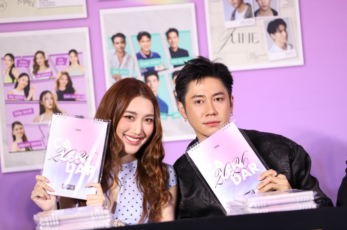 JAMRACHATA_OFC's tweet image. “แจม รชตะ” ในงาน #ปฏิทินช่องวัน2026 

#jamrachata
#one31Calendar2026
#ช่องวัน31 #one31