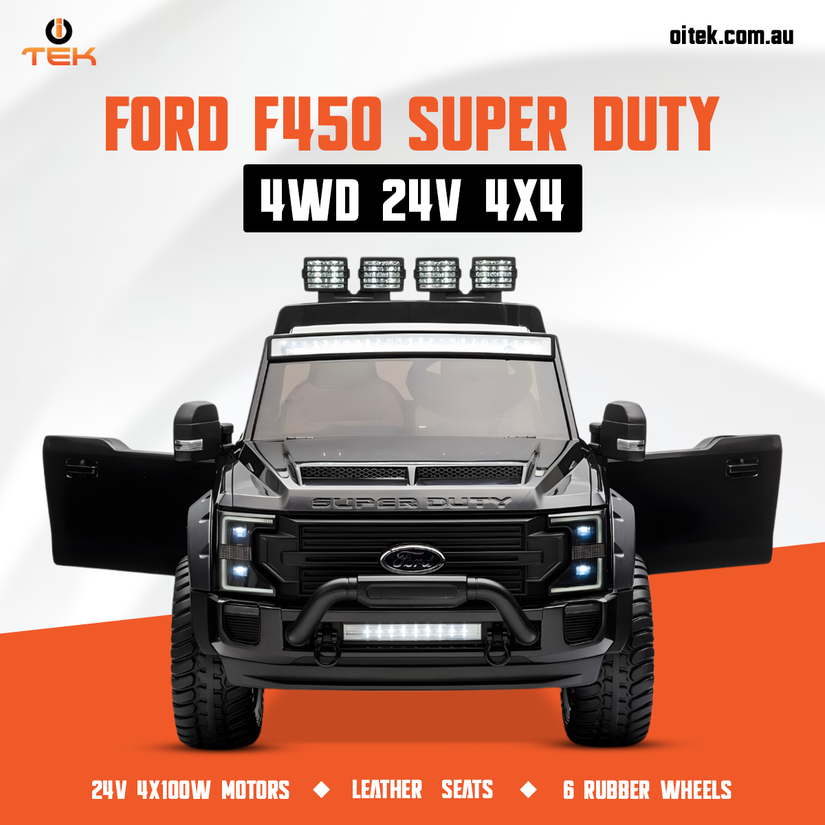 Off Road Royals. Little Explorers Take on the F 450!

Shop now and let the adventure begin
 oitek.com.au/product/licens…

#KidsElectricCarsAustralia #KidsElectricCar #FordF450Kids #RideOnCar #AussieKids #BackyardAdventures #OitekAustralia