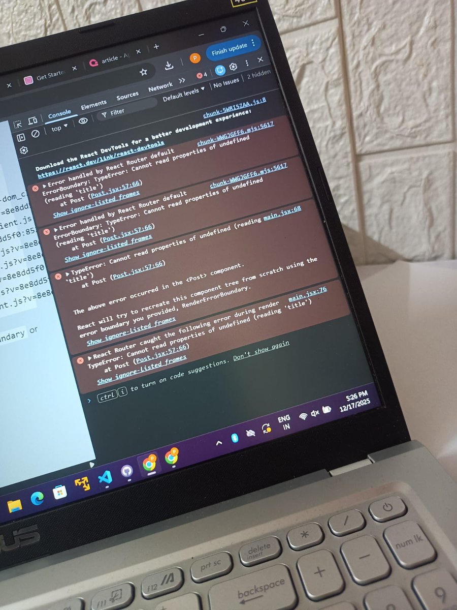 Palpreeti05's tweet image. Spent hours writing code today.
Spent even more hours finding bugs I created myself.
Questioned every life decision and somehow learned something 😄
#codingjourney #debugginglife #developers