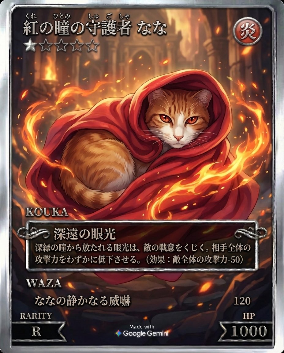 #ペットカードジェネレーター