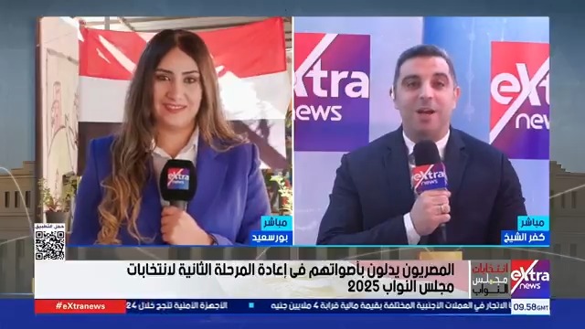 مراسلتنا شيماء رشاد: جولة لمحافظ بورسعيد لتفقد سير العملية الانتخابية في جولة الإعادة لانتخابات مجلس النواب 