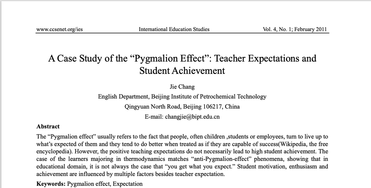 LearningToan's tweet photo. This is the most powerful experiment on human potential:

The Pygmalion Effect.

It’s the true root cause why most people stay stuck, depressed, and never reach their true potential…

Here's a 4-step protocol to break the cycle today: 🧵 https://t.co/G59CpIPmw9