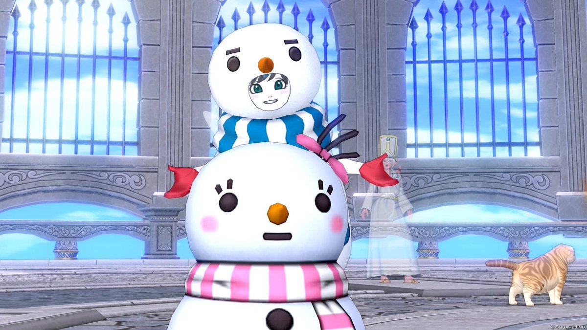 rimoru_dqx ゆきだるま追加⛄❄