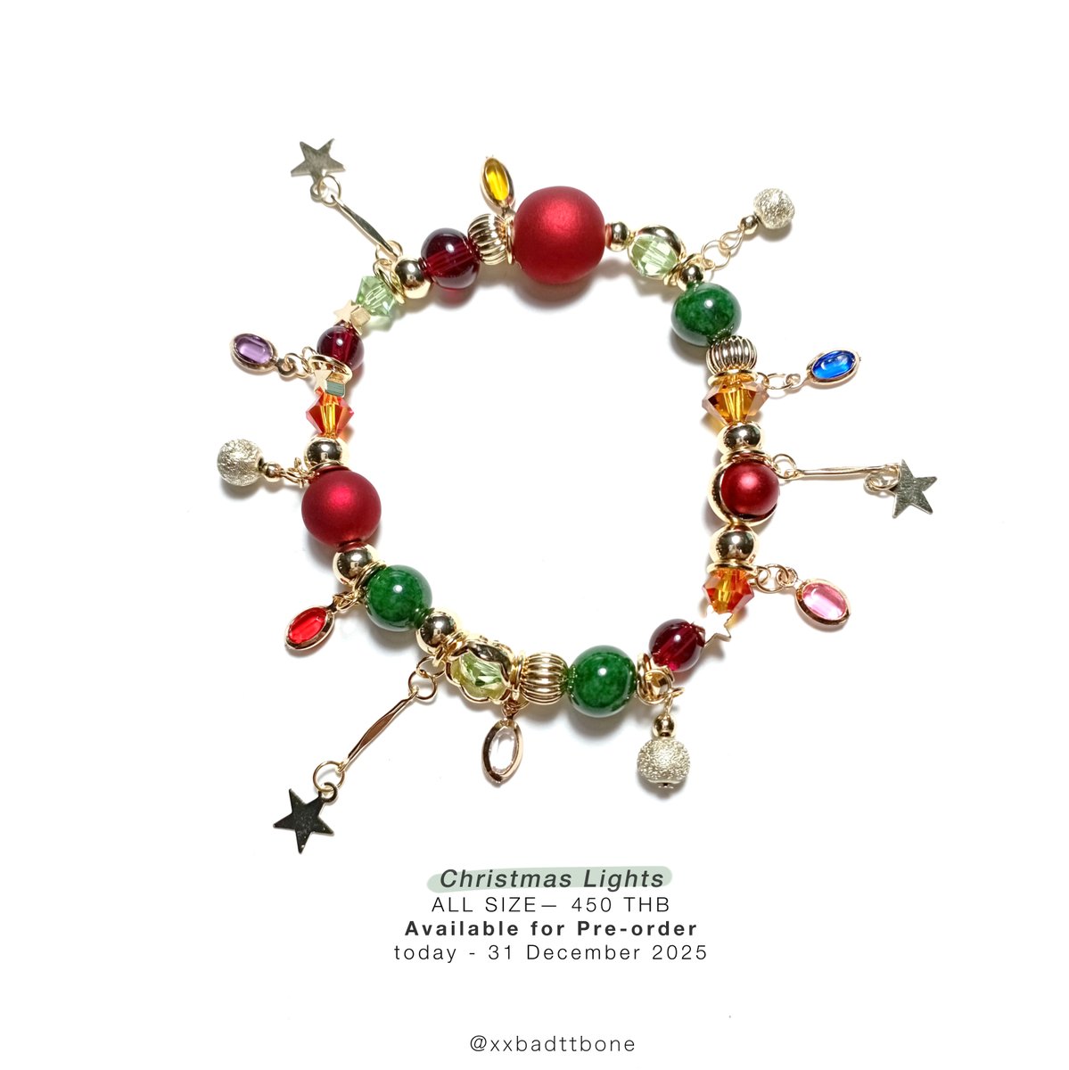 🎄Christmas Lights
ต้นสนที่ตกแต่งด้วยไฟคริสต์มาสหลากสี 

สินค้าพรีออเดอร์ โปรโมชั่นทุกไซส์ราคา 450 บาทค่ะ สามารถจองได้ตั้งแต่วันนี้ถึง 31/12 เลยน้า ได้รับของประมาณปลายเดือนมกราคมค่ะ