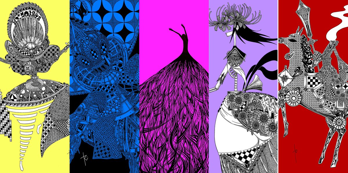 💛💙🩷💜❤️