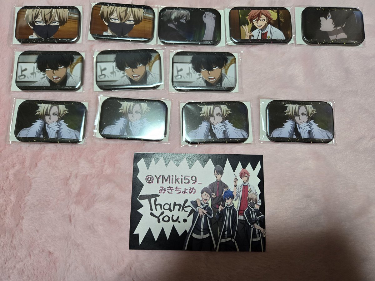 ミキ まとめ売り ❤️桃源暗鬼 交換🖤 オフショットスタイル off shot style 譲）画像の