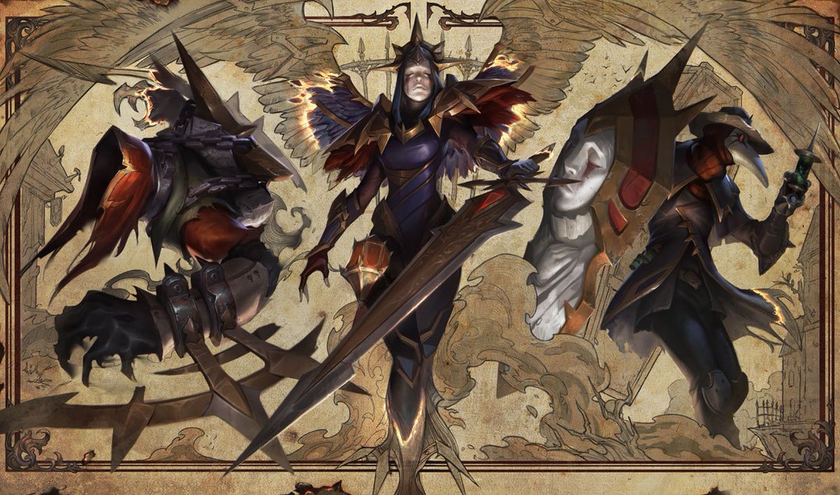 noritar0's tweet photo. this splash art is like... in my top 5 fav LoL splash arts ever made https://t.co/U4cHTvqsDQ