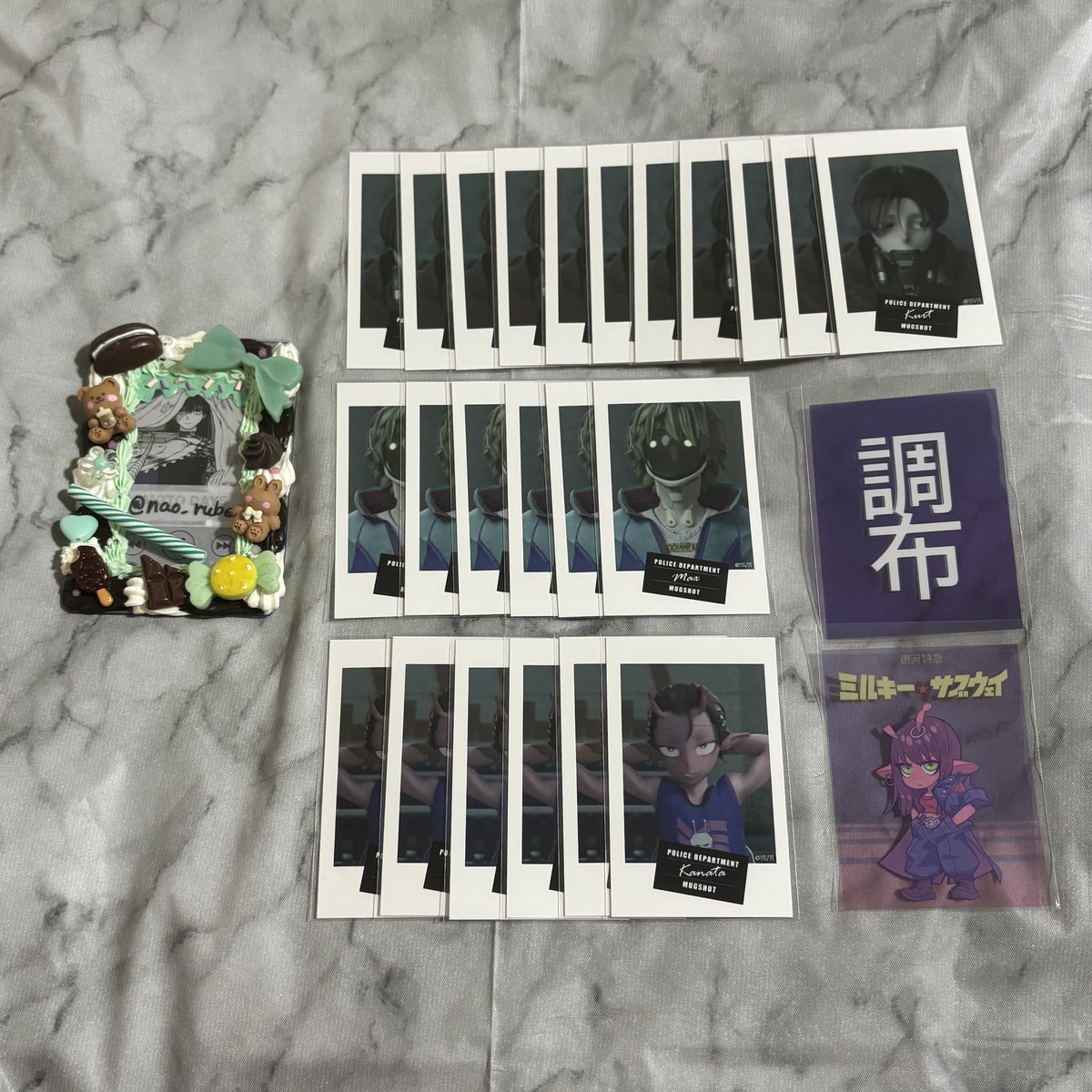 ミルキーサブウェイ マックス カート マグショット ステッカー ミルキーサブウェイ展 PARCO マグショット ステッカー - メルカリ