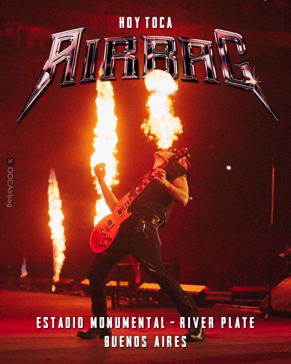 OOCAirbag's tweet image. ¡Hoy toca AIRBAG!
🏟️ Estadio Monumental - River Plate