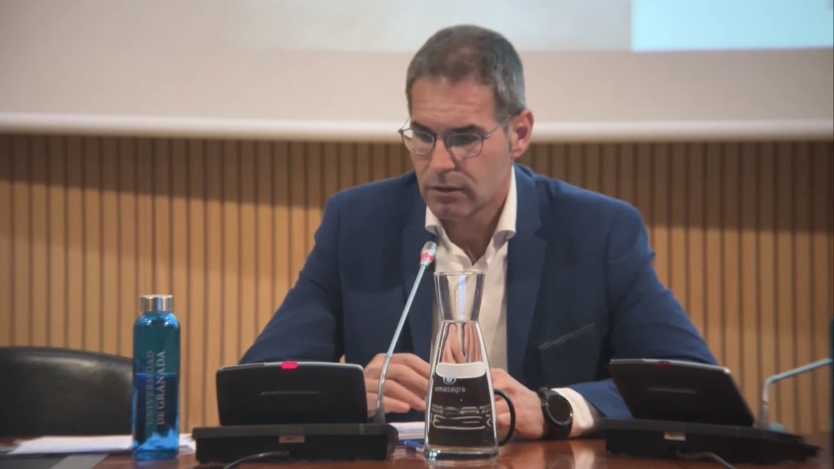 Intervención de Antonio Salazar presidente del <a href="/ConsorcioVegaSE/">Consorcio de la Vega Sierra Elvira</a> poniendo en valor la gestión que realiza <a href="/Aguasvira/">Aguasvira</a> en el ciclo integral del agua. 
#Innovación 
#Sostenibilidad 
#Tecnología
