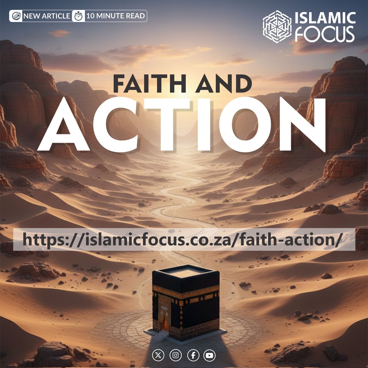 IslamicFocus's tweet image. #article | Faith and Action
⏱️10-minute read

As Prophet Ebrahim alaihis salaam’s #faith and sacrifice resulted in Makkah flourishing as a civilization, it is our faith and sacrifice that will lead to the Muslim community flourishing as a nation.

islamicfocus.co.za/faith-action/