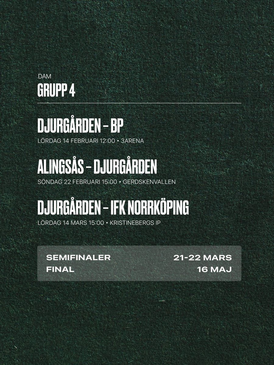 Djurgården Fotboll tweet media