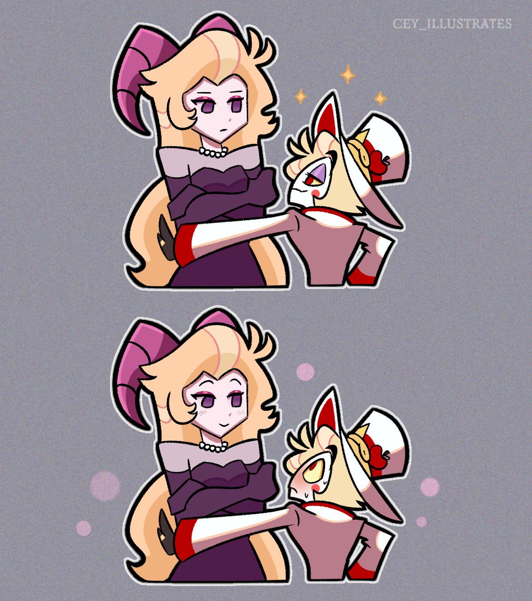 He tried to be cool 😭💕

#HazbinHotel #HazbinHotelLucifer #hazbin #lucifer #HazbinHotelFanart #HazbinHotelLilith #Lucilith