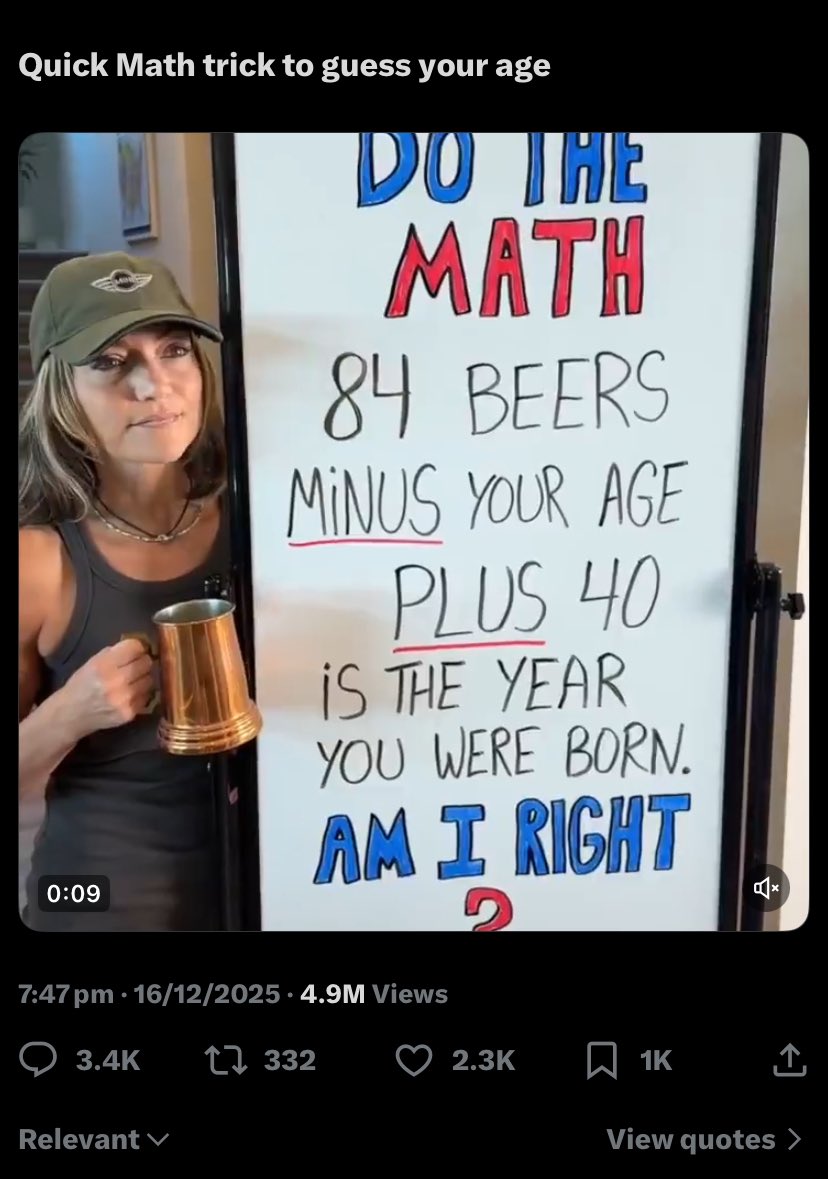 AVIATORALLUSIVE's tweet photo. this is wrong cuz i would die if i drank 84 beers https://t.co/25Qq7ibiXx