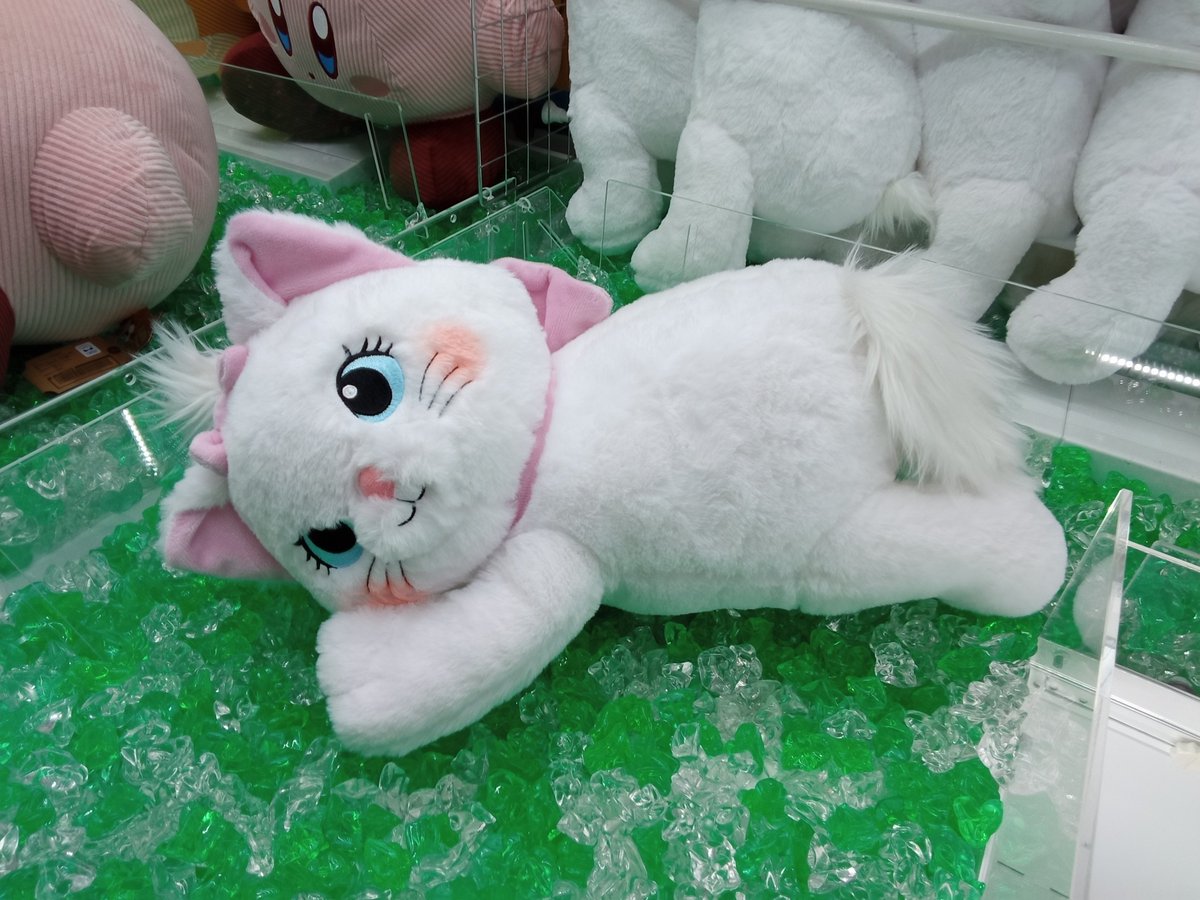 プライズ情報】 ディズニー マリー 横向きおねんね V-BIGぬいぐるみ