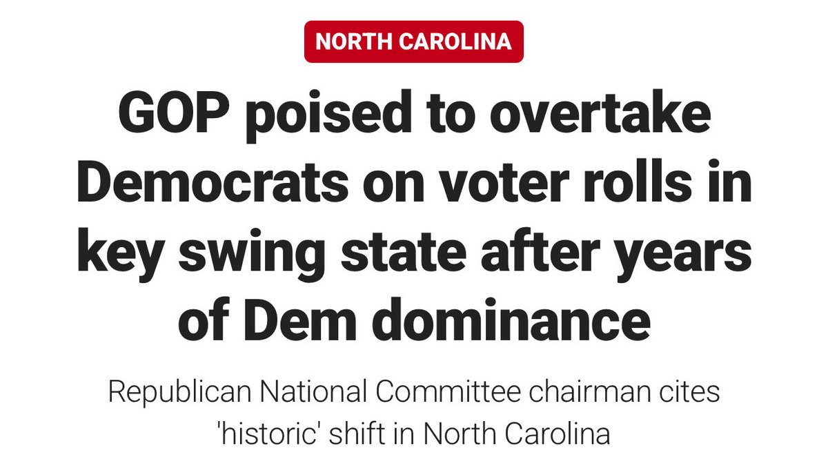 theULTRAshow's tweet photo. North Carolina is in the mix. This is huge. https://t.co/pPMfSDGZLP