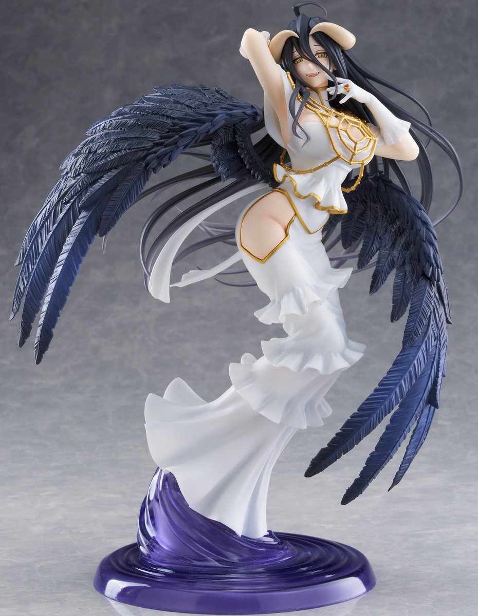 2月発売予定: オーバーロード T-most アルベド フィギュア－純白の悪魔