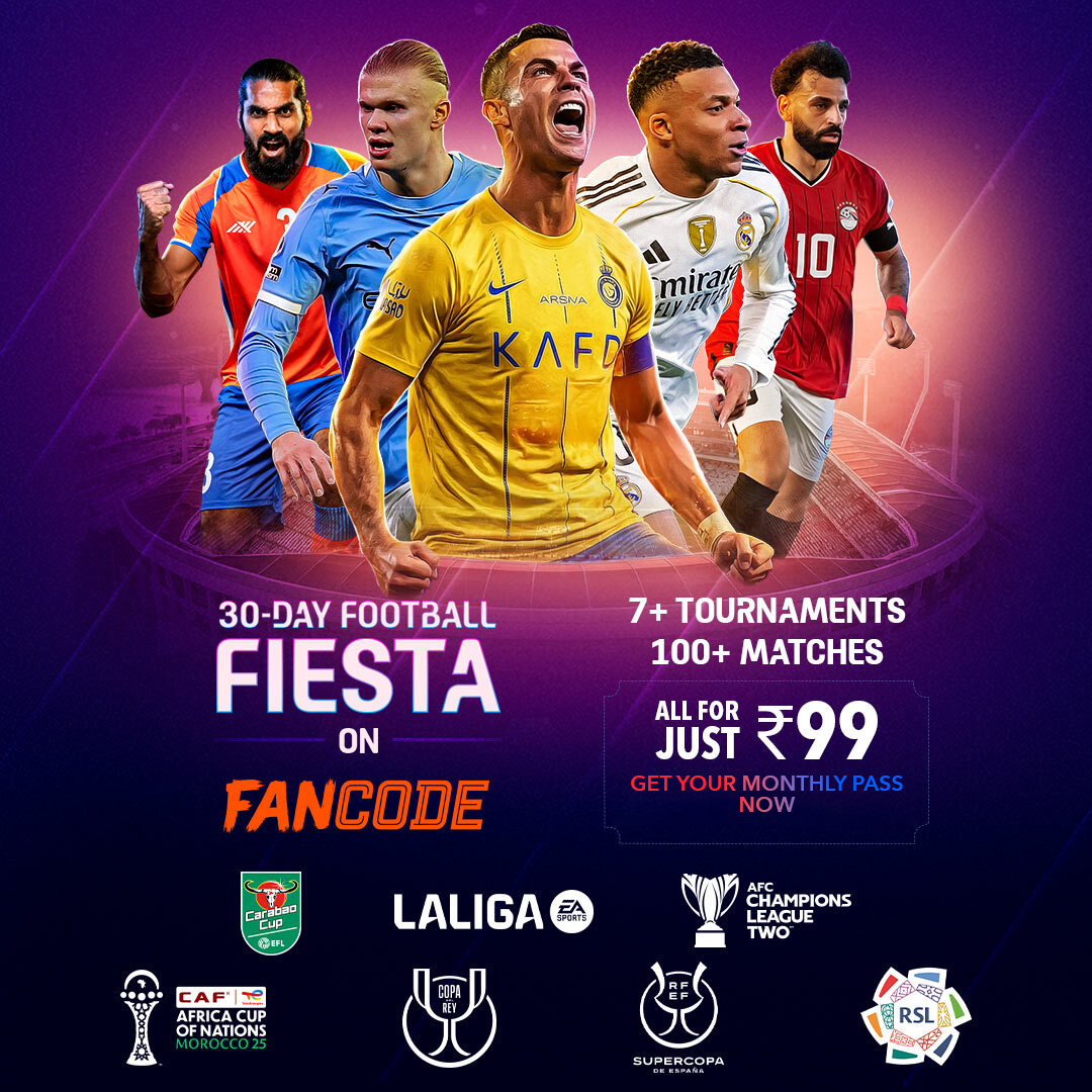 Quarter Finals tonight!! 
Catch the Carabao Cup Quarter Final vs Brentford live on FanCode. Get 30 days of top football action for just ₹99 — AFCON, LALIGA, Copa del Rey, Supercopa &amp; more.
Grab your pass 👉 fancode.onelink.me/tTJR/i72ap51z
#CarabaoCupOnFanCode