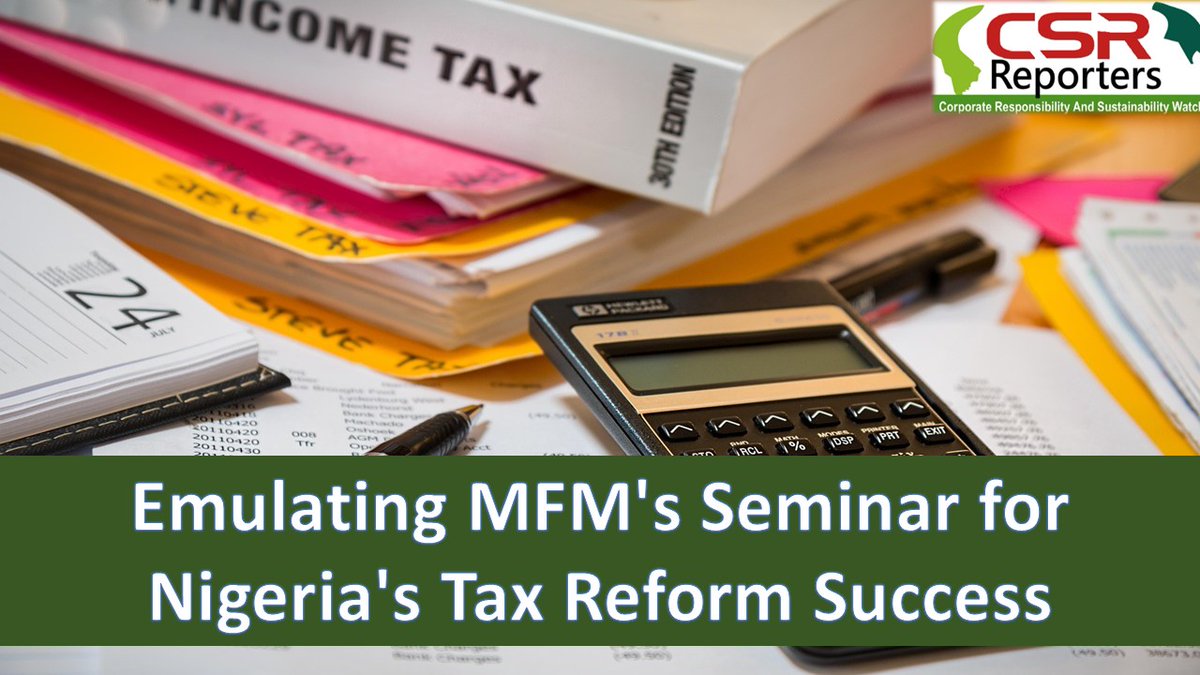csr_reporters's tweet image. What do you think about the recent MFM's public seminar on Nigeria’s new tax law, educating church members on the implications, benefits and compliance requirements of the reforms?

Take a look at our Editorial: csrreporters.com/emulating-mfms…

#mfm #mountainoffire
