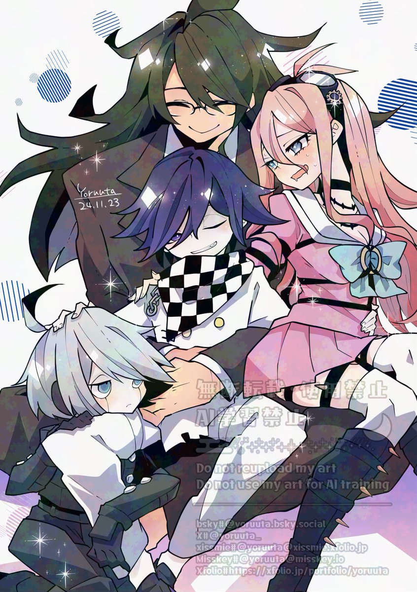 ※再掲　育成🐰試験組はいいぞ
自分で描くと総統ハーレムにしちゃうけど