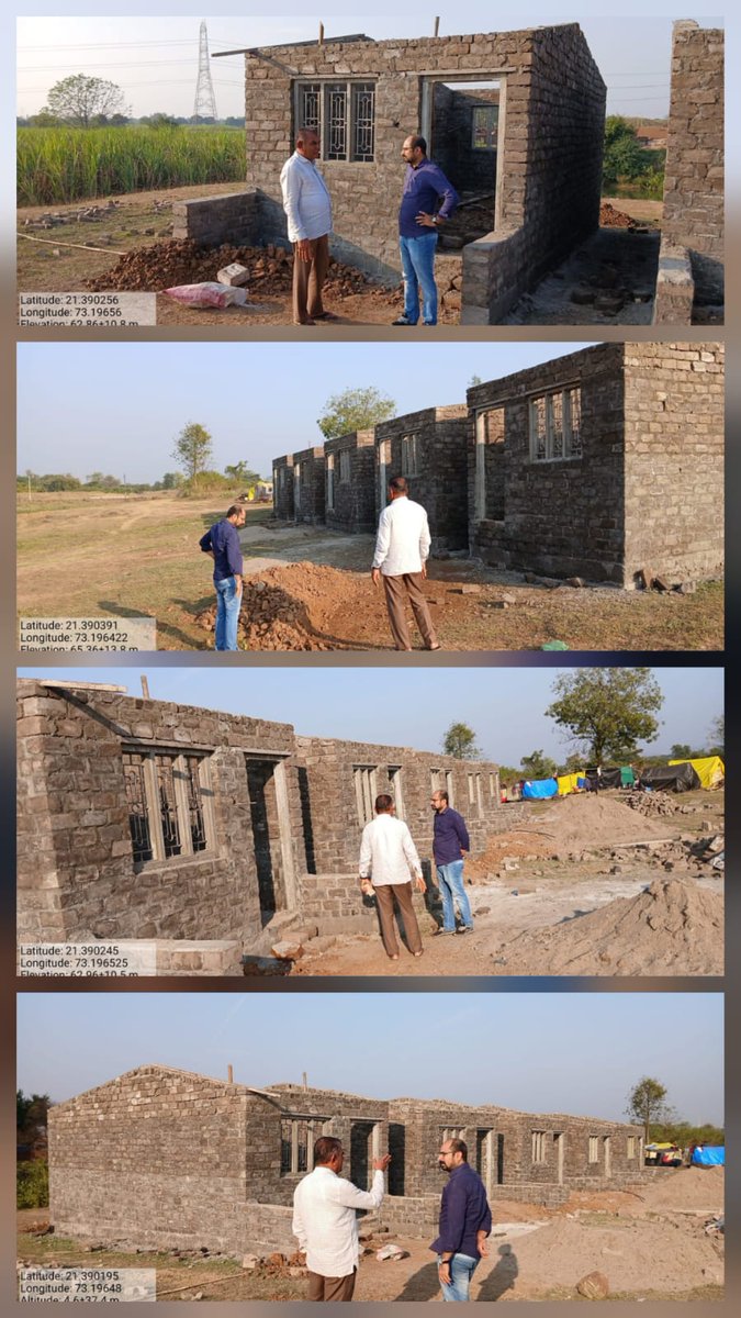 આજરોજ માનનીય તાલુકા વિકાસ અધિકારી સાહેબશ્રી માંગરોળ અને સરપંચશ્રી દ્વારા વેરાકુઈ ગામે મંજૂર થયેલ પીએમ જનમન આવાસના ચાલુ કામોની સ્થળ મુલાકાત કરી સમીક્ષા કરવામાં આવી.