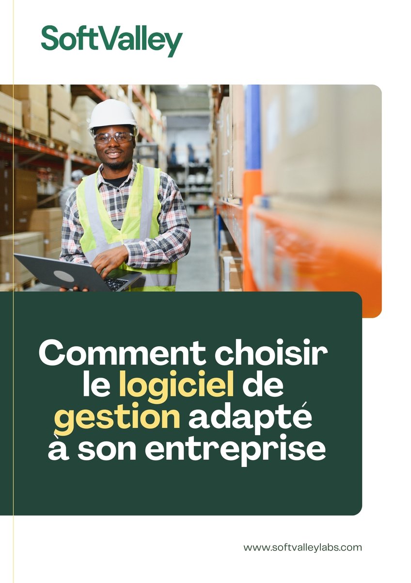 SoftvalleySN's tweet photo. Le choix d’un logiciel  adapté peut transformer votre organisation. Deux étapes simples permettent de faire le bon choix
Nous vous aidons à trouver la solution idéale pour vos besoins.
📧 contact@softvalleylabs.com
#SoftValleyDakar #ERP #LogicielDeGestion #B2B #SenegalTech https://t.co/ukUZOdfjtQ