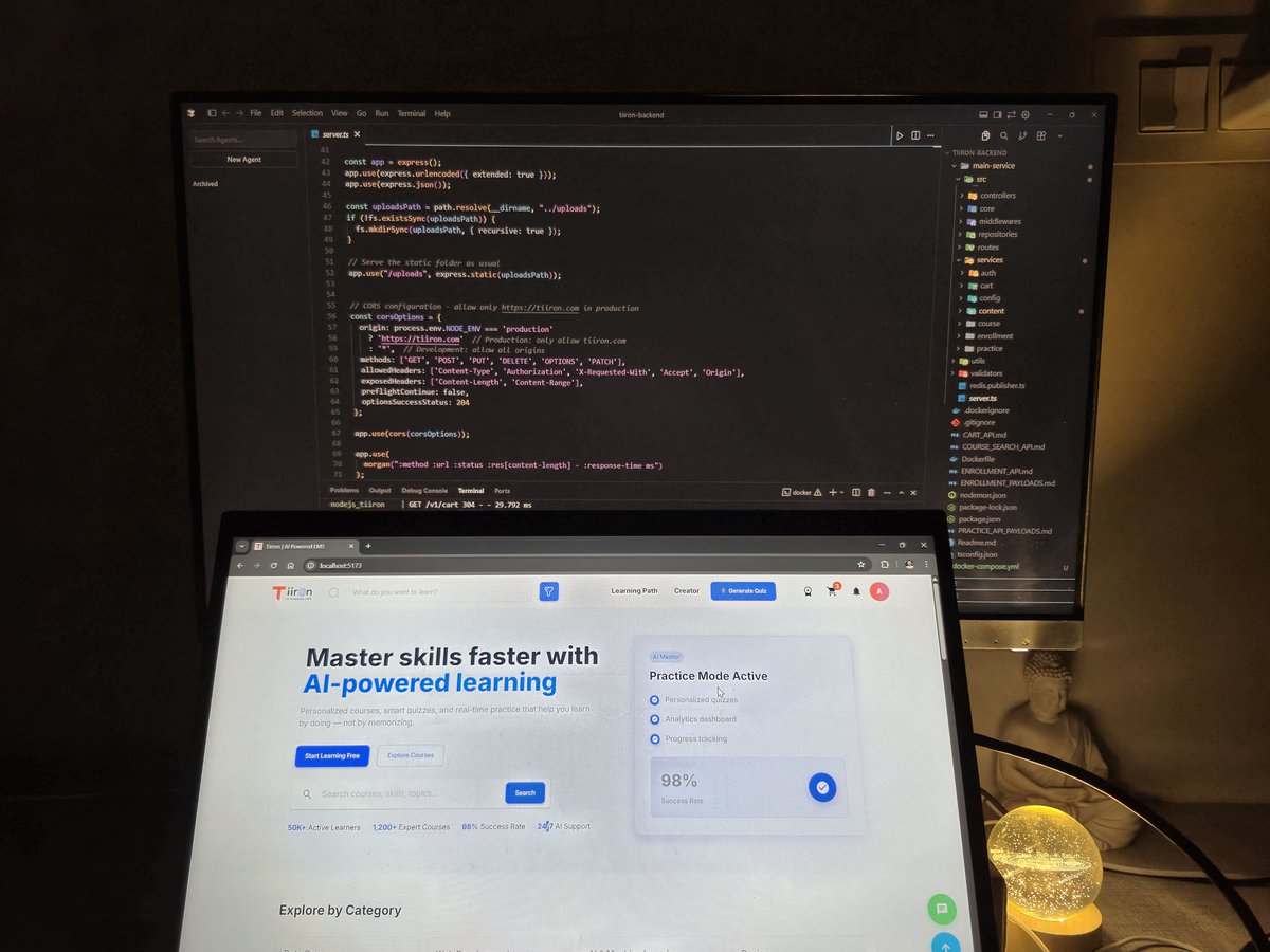 itsindrajput's tweet image. Most days as a software developer we just open the laptop, join standup, fix bugs, push code, repeat.

Some days nothing works. Some days no one even notices what we shipped.

🤔 I often wonder — how do good engineers stay motivated?

❓️How do they keep showing up, learning new…
