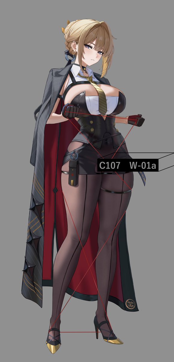 冬コミで出そうと思ってるイヴリンのアクスタです。 