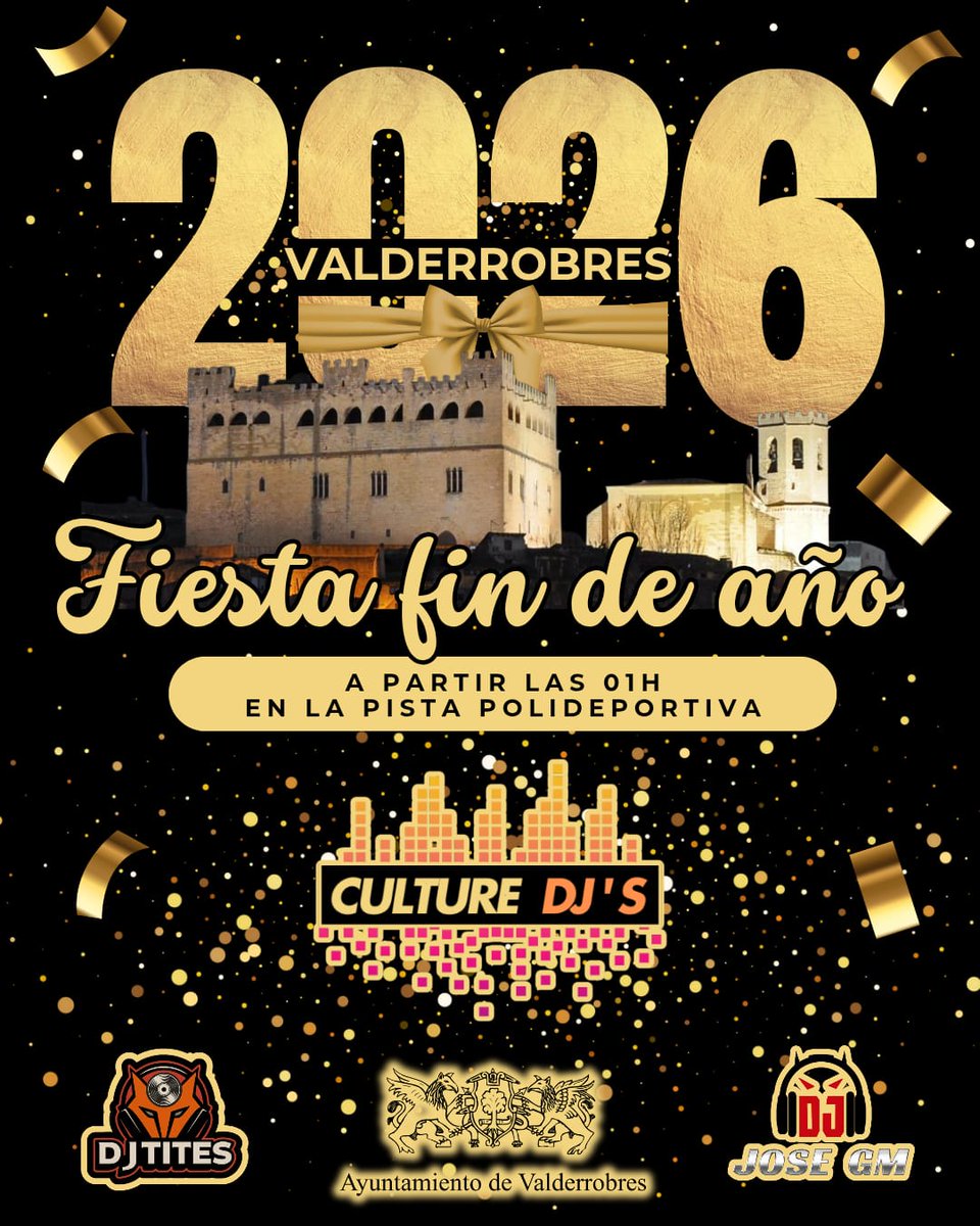 Valderrobres Pueblo con LUZ tweet media