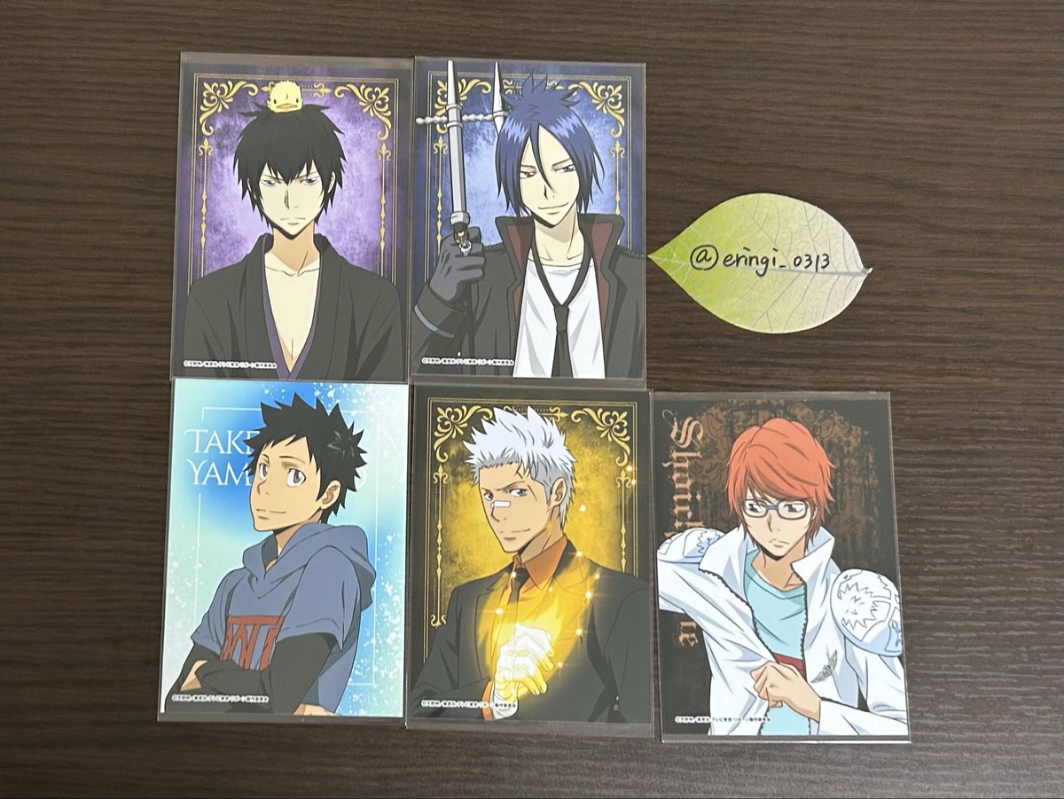 交換】 家庭教師ヒットマンREBORN！ ブロマイドコレクション 譲：雲雀