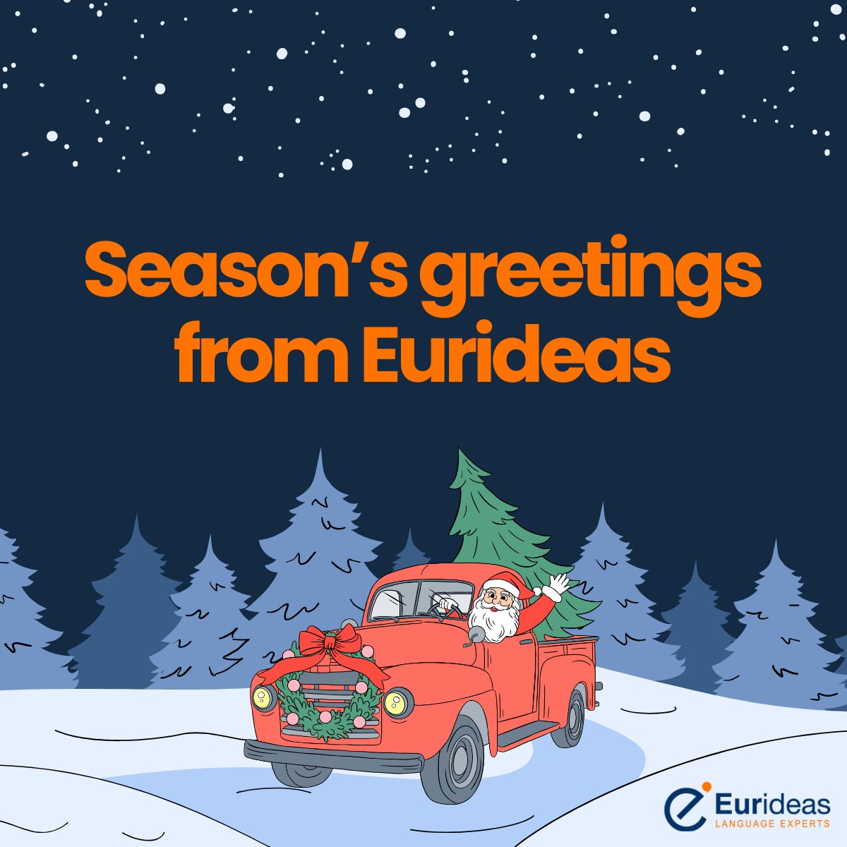 As the year comes to an end, we’d like to thank our clients and partners for their trust throughout 2025.

Wishing you a restful holiday season and a successful New Year!

#TranslationServices #RegulatoryCompliance #LanguageSolutions #Eurideas #SeasonGreetings #2026Planning
