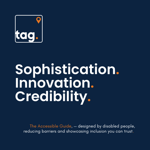 TheAccessGuide's tweet image. TAG 3.0 - the next evolution in accessibility. 
Launching 2026. 

#TAG3 #Accessibility #Inclusion #NextEvolution