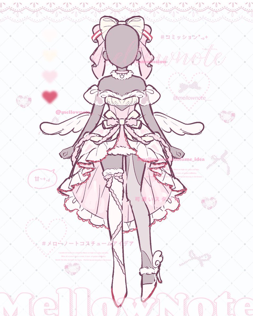 mellownote__'s tweet image. ･｡｡ﾟ･｡｡･ﾟ･｡｡･ﾟﾟ･｡｡･ﾟ･｡｡･
： ：
♡ ：⊹ ˖ 
     ໒꒱
               𝙲𝚘𝚜𝚝𝚞𝚖𝚎 𝙸𝚍𝚎𝚊 𝚂𝚔𝚎𝚝𝚌𝚑 
                      𝙲𝚘𝚖𝚖𝚒𝚜𝚜𝚒𝚘𝚗 ˚ෆ ⊹ ׄ  🎀໒꒱