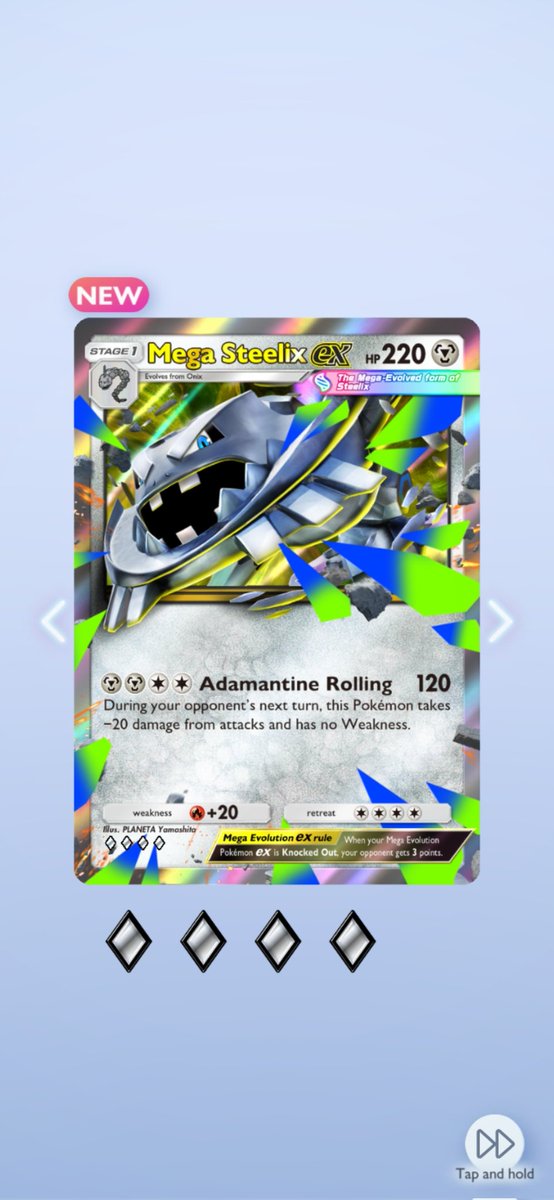 bringdaking's tweet image. Well not too shabby for some hits in the new Pokémon TCG Pocket set.

Rainbow in 3 packs is wild tho lol