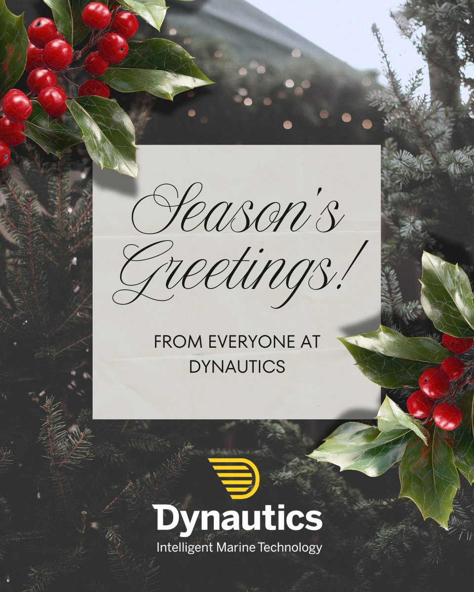 Wishing all of our followers a merry Christmas and a happy and healthy New Year! Thank you for your continued interest in Dynautics. We look forward to sharing more exciting news and developments in 2026!
