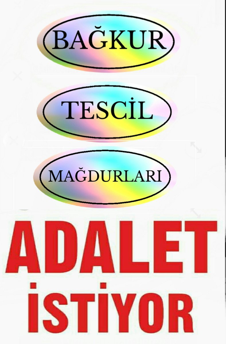 ➡️ #1982_2008Arası
➡️ KANDIRILDIK!
➡️ Söz verildi, tutulmadı!
➡️ Unutulduk!
➡️ Hak gaspına uğradık!
❌ #Bağkur1479_24_25_26 #Anayasa10_60 çiğnendi
➡️ Emeklilik ve sağlık hakkımızı istiyoruz!
#BağkurTescilMağdurları

<a href="/eyupkadirinan/">Eyyüp Kadir İnan</a>
<a href="/fahrettintgrl64/">Av. Fahrettin Tuğrul</a>
<a href="/fethanbaykoc/">Ahmet Fethan Baykoç</a>
<a href="/BBozgeyik_27/">Bünyamin Bozgeyik</a>