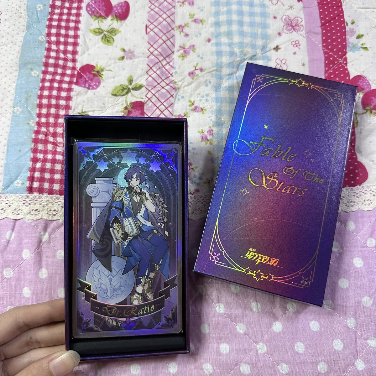 reallycichu's tweet photo. ไพ่ทาโรต์1 box ได้14ใบ 650฿

#ตลาดนัดรางดาว #ตลาดนัดHonkaiStarRail https://t.co/XNarOpMnD5