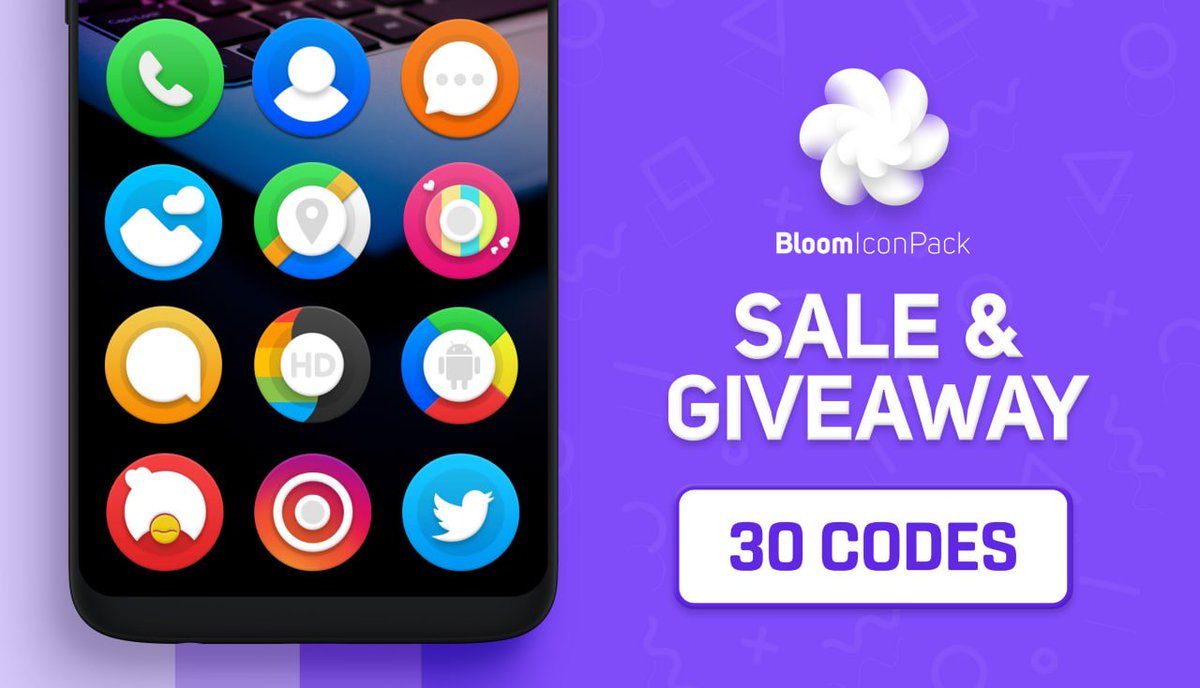 🔥 FREE Bloom IconPack Giveaway! 🔥
Give your homescreen a fun, fresh makeover 🎨💎

🎯 30 Lucky Winners!
play.google.com/store/apps/det…

✅ Retweet
✅ Comment
That’s it—you’re in!
⏳ Winners announced soon ⚡️