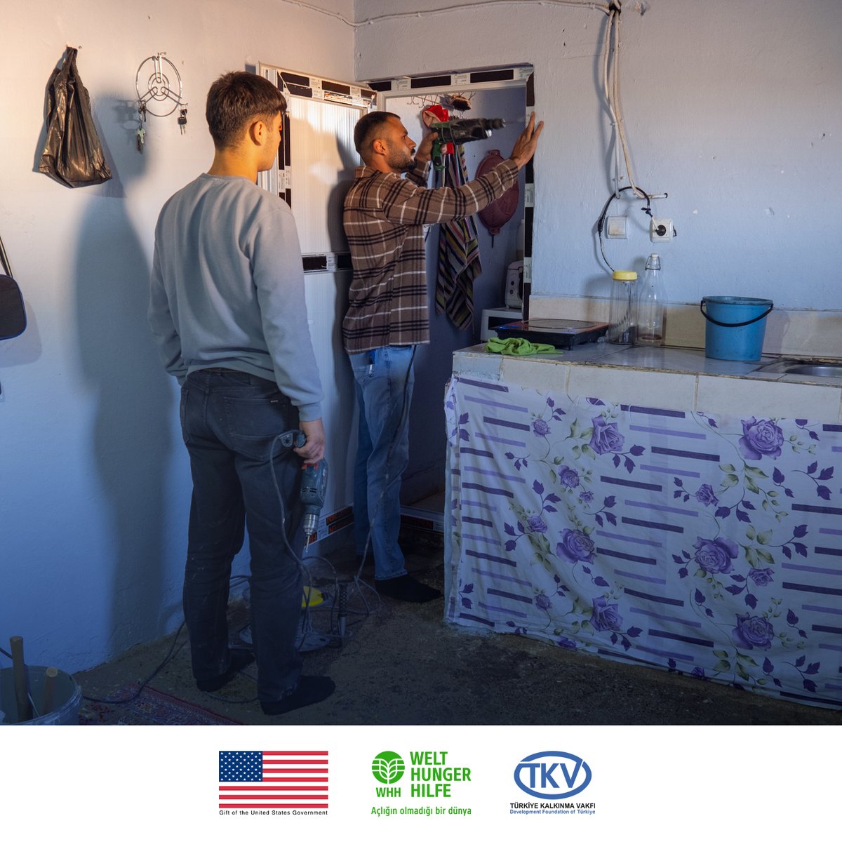 43 households in Mardin are now safe &amp; warm! 🧣🏠
Just in time for winter, our shelter support provided insulation &amp; essential privacy in sanitation areas.

<a href="/StatePRM/">Bureau of Population, Refugees, and Migration</a> <a href="/Welthungerhilfe/">Welthungerhilfe (WHH)</a>