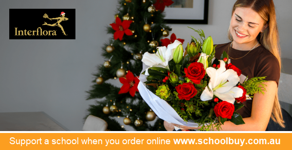 Order flowers online at Interflora and support your chosen #school with just a couple of extra clicks at schoolbuy.com.au/interflora.