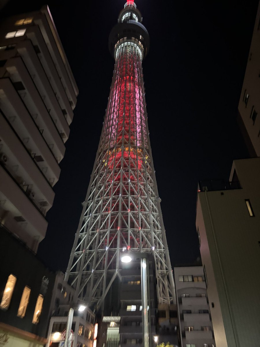 モダリティ劇場入り！
帰り道スカイツリーが見えていい感じなので夜公演オススメです✨