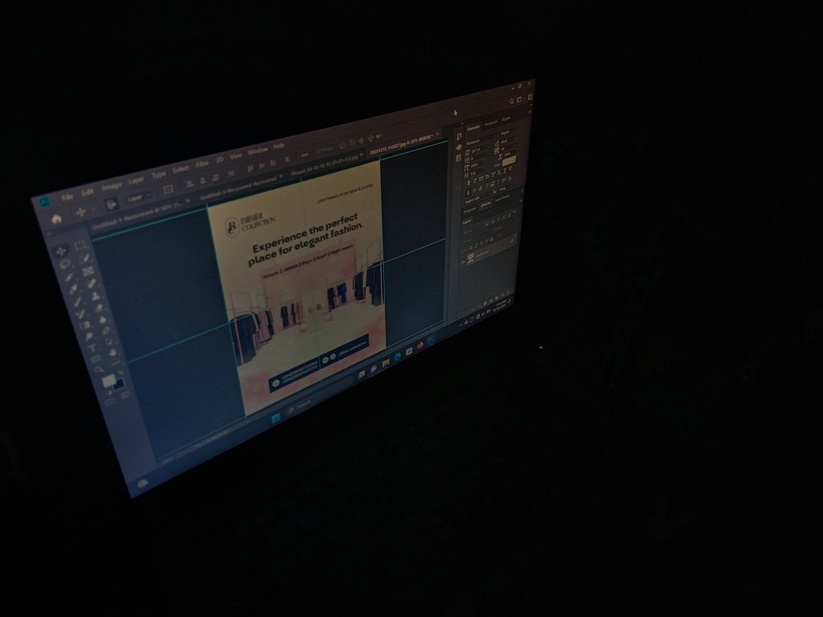 Omoyajocash393's tweet image. This design was created to reflect the brand’s identity at first glance ✨

With AI-generated backgrounds, I crafted a visual that communicates luxury, elegance, and purpose perfectly aligned with premium abayas, jalabia, bags, scarves, and nightwear.

#branding #agency #explore